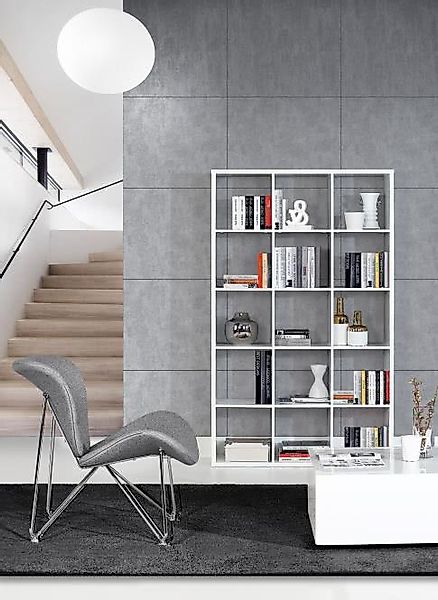 Regal MAURO 15 Fächer von Forte Weiss günstig online kaufen