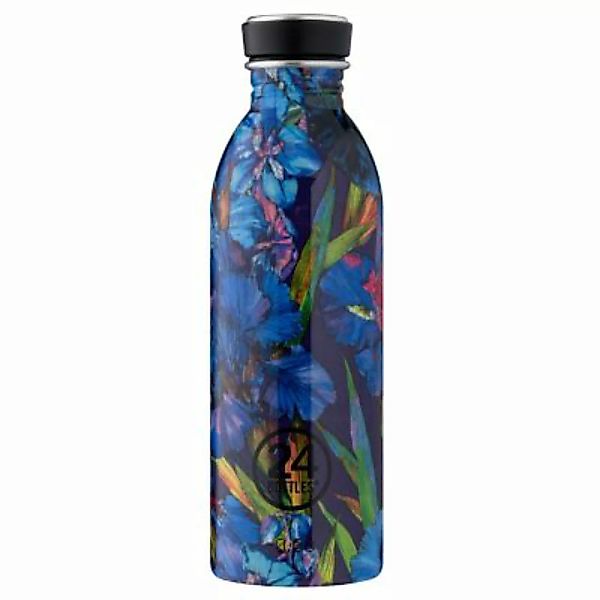 24Bottles Floral Urban Trinkflasche 500 ml Trinkflaschen dunkelblau günstig online kaufen