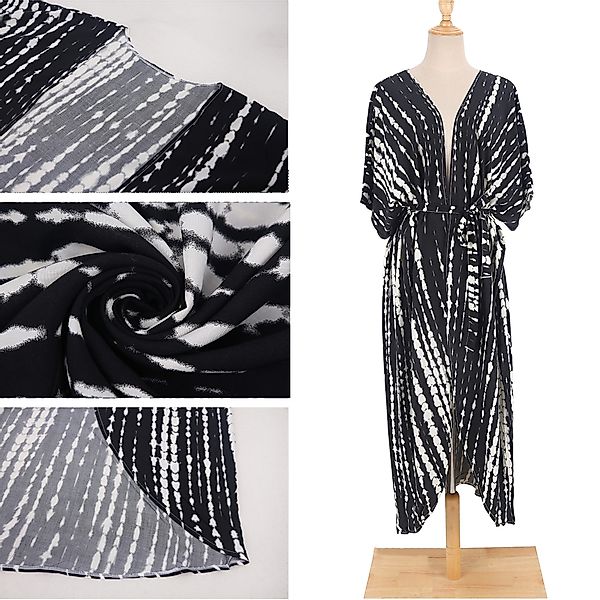 RWEUOQ Strandkleid Kimono Überwurf Bikini-Cover-up Strandtunika günstig online kaufen