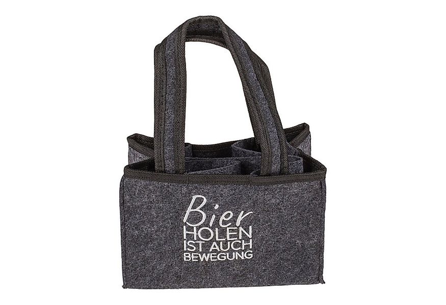 Out of the Blue Tragetasche Bier holen ist auch Bewegung Getränke günstig online kaufen