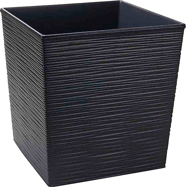 Siena Garden Pflanzgefäß Modern Biron Graphit 40x40x41,5 cm günstig online kaufen