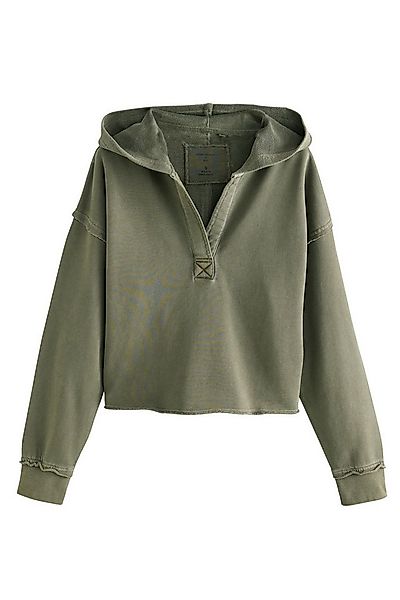 Next Kapuzenpullover Kapuzensweatshirt im Relaxed Fit aus Baumwolle (1-tlg) günstig online kaufen