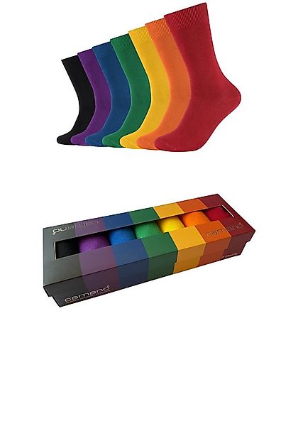 Camano Socken comfort (7 Paar) in langer Form, mit Geschenkbox günstig online kaufen