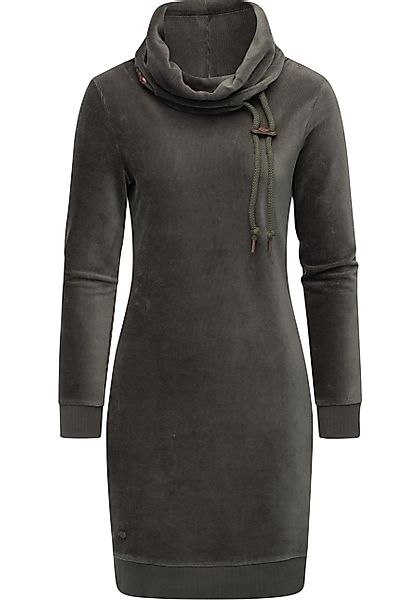 Ragwear Sweatkleid Chloe Velvet stylisches Langarmkleid günstig online kaufen