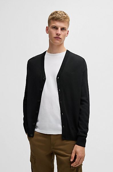 BOSS ORANGE Strickjacke "Avac", mit tiefem V-Ausschnitt günstig online kaufen