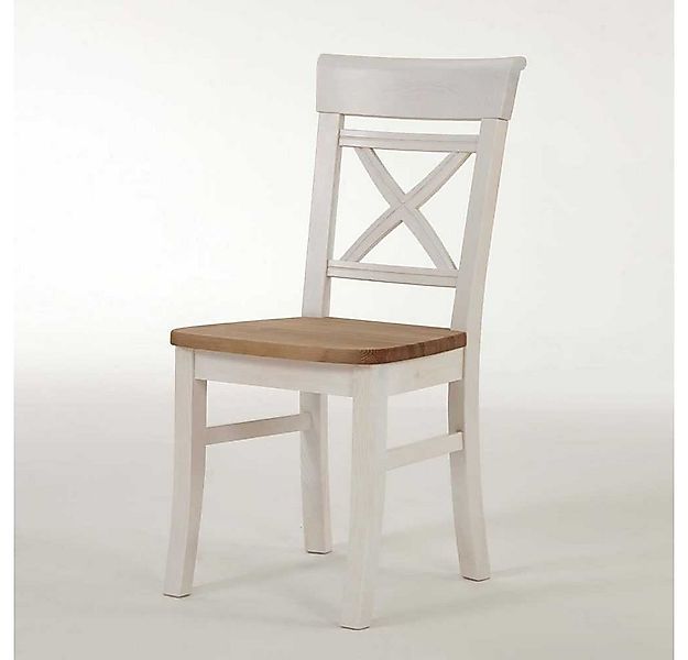 Pharao24 Esszimmerstuhl Cranos (Set, 2 St), aus Massivholz, 2er Set günstig online kaufen