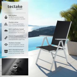 tectake Gartenstuhl Marilena (Set., 6 St), günstig online kaufen