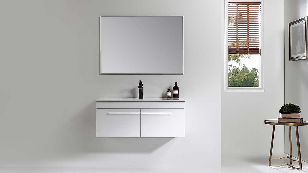 Faizee Möbel Badmöbel-Set Badmöbel set, Weiß günstig online kaufen