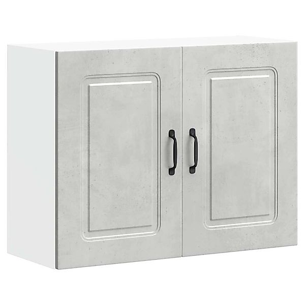 vidaXL Küchen-Hängeschrank Kalmar Betongrau Holzwerkstoff 853591 günstig online kaufen