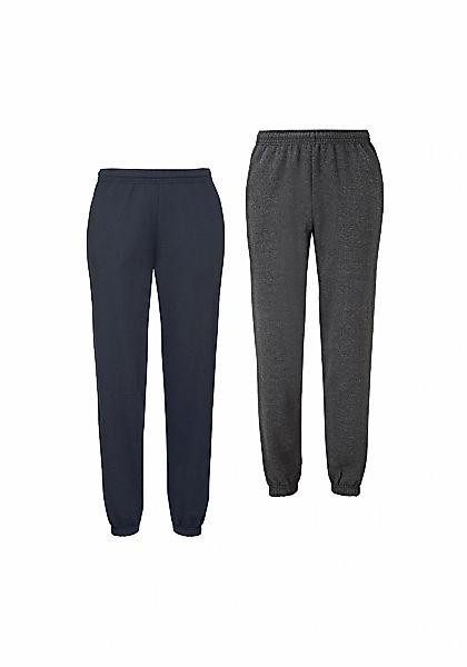 Fruit of the Loom Jogginghose im Baumwoll-Mix, 2-er Pack günstig online kaufen