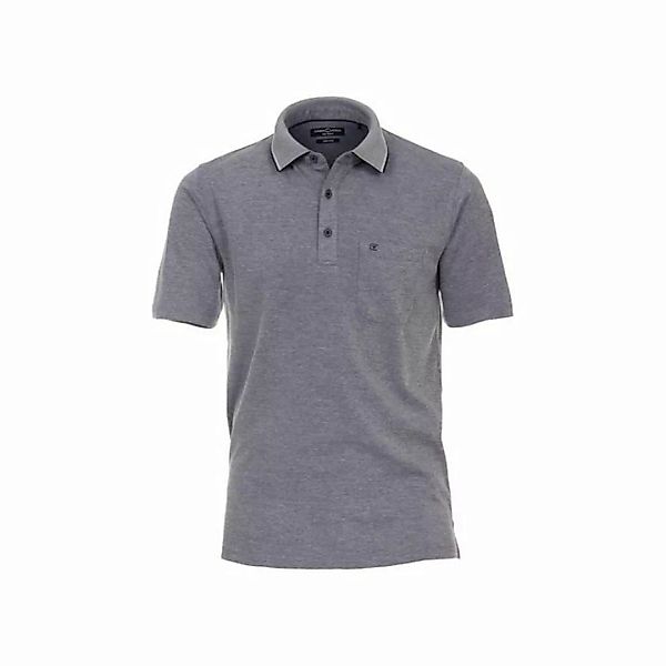 CASAMODA Poloshirt schwarz regular fit (1-tlg) günstig online kaufen