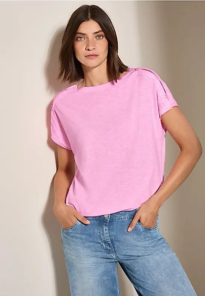 Cecil T-Shirt, aus reiner Baumwolle günstig online kaufen