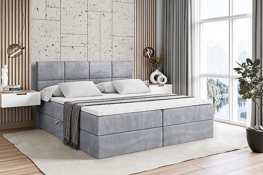 ALTDECOR Boxbett ARDENI (Multipocket-Matratze H4, H3 Matratze Bonellfederun günstig online kaufen