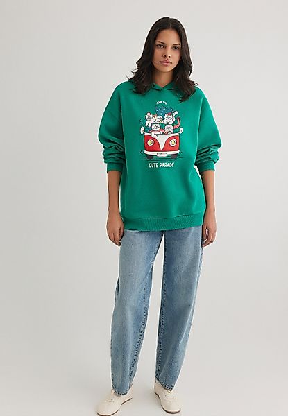 Mavi Rundhalspullover CUTE PARADE HOODIE Hoodie günstig online kaufen