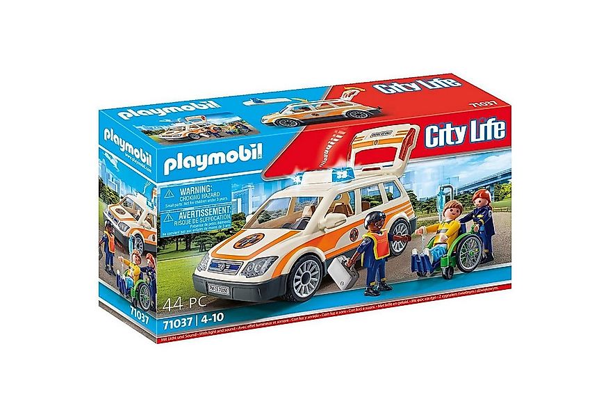 Playmobil® 71037 Notarzt-PKW Konstruktions-Spielset günstig online kaufen