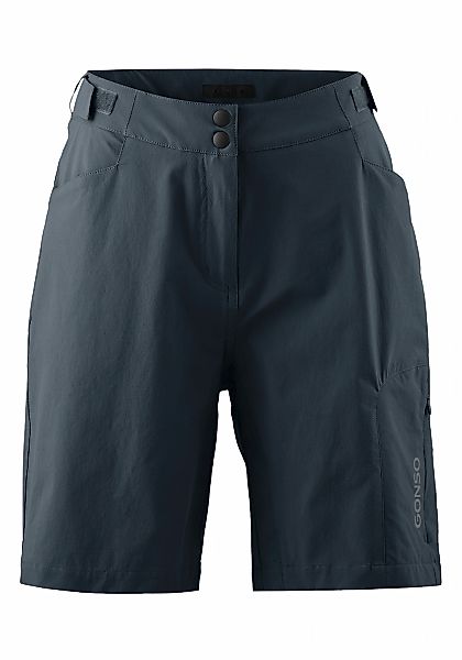 Gonso Fahrradhose "Adventure Shorts W" Damen Radhose mit einknöpfbarer Radu günstig online kaufen