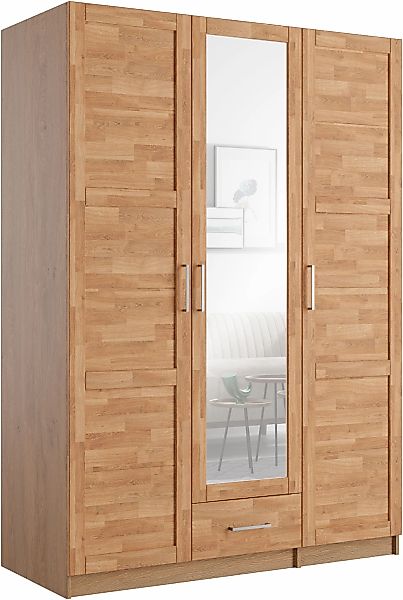 OTTO home Kleiderschrank "Sabrina, natürlicher Landhausstil, mit Innenausst günstig online kaufen
