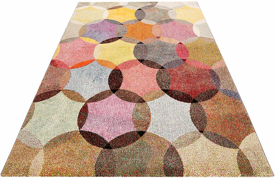 Esprit Teppich "Modernina ESP-3378" rechteckig 13 mm Höhe weicher Kurzflor günstig online kaufen