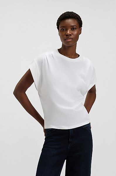BOSS ORANGE T-Shirt "Ecolorado Premium Damenmode", Relaxed Fit aus Baumwoll günstig online kaufen