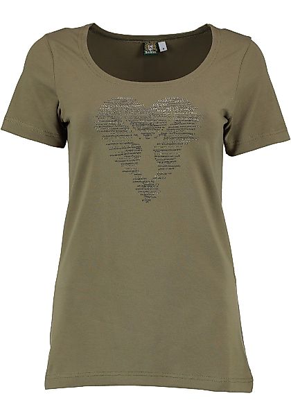OS Trachten Trachtenshirt Yomaru Tailliert günstig online kaufen