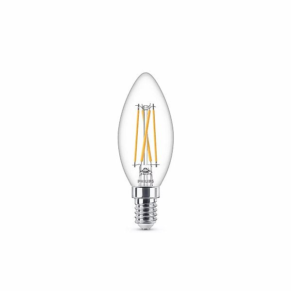 Philips LED-Kerzenlampe E14 2,5W 827 WarmGlow günstig online kaufen