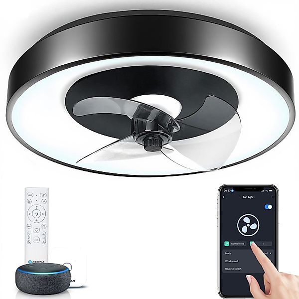 Aigostar Deckenventilator Smart Deckenventilator mit Alexa,4400LM, günstig online kaufen