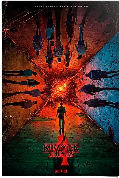 Reinders Poster "Stranger Things - every ending has a beginning" günstig online kaufen