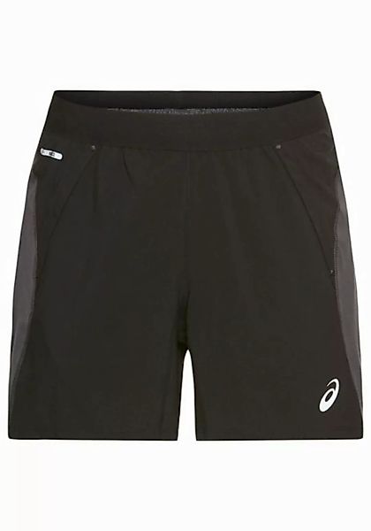 Asics Laufhose ROAD 5IN SHORT PERFORMANCE BLACK/GRAPHITE GREY günstig online kaufen