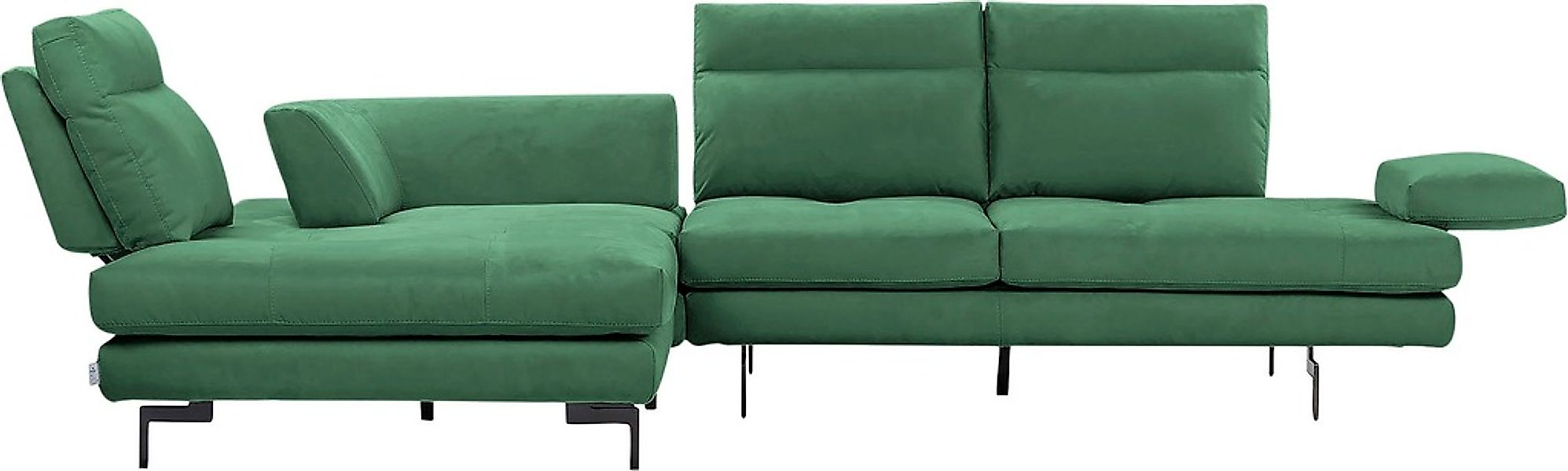 CALIA ITALIA Ecksofa "Toby Wing, Komfortsofa mit Sitzkomfort der Extraklass günstig online kaufen
