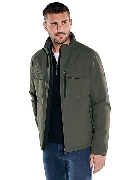 emilio adani Kurzjacke Herren Jacke mit Funktionsdetails, Dunkelgruen günstig online kaufen
