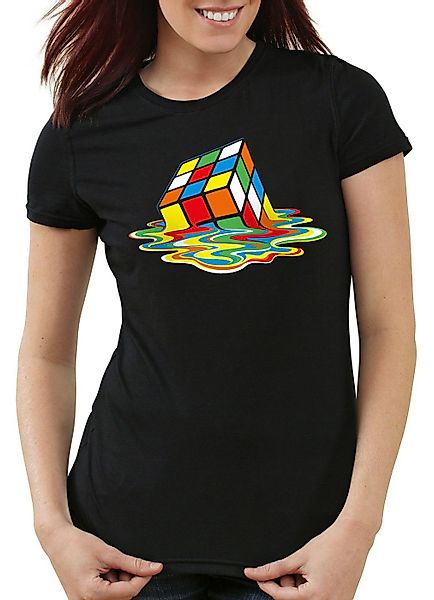 style3 T-Shirt Sheldon Zauberwürfel melting cube günstig online kaufen