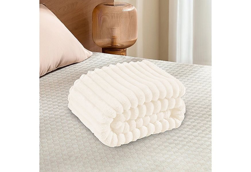 Wohndecke Mikrofaser Sofadecke Überwurfdecke, REDOM, 150x200cm Sofaüberwurf günstig online kaufen