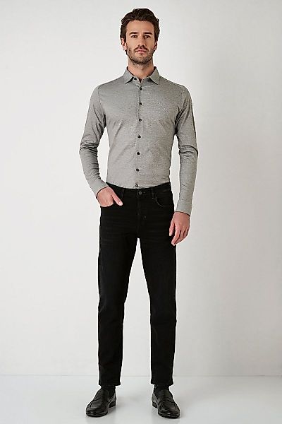 DESOTO Langarmhemd Casual Kent 1/1 Mit Rundhalsausschnitt günstig online kaufen