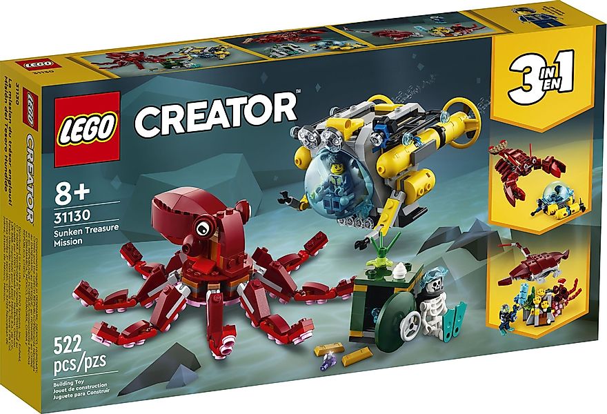 LEGO® LEGO® Creator Schatzsuche am Meeresgrund günstig online kaufen