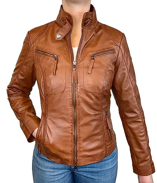 Cabrini Lederjacke aus feinstem Lammnappa günstig online kaufen