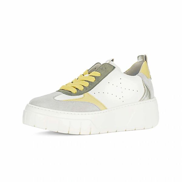 Gabor Sneaker "Sneaker low Materialmix Leder" günstig online kaufen