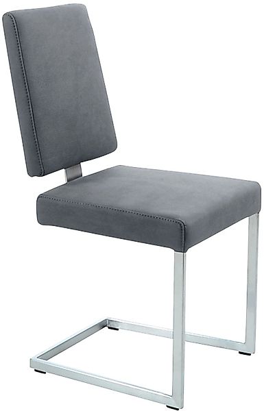 K+W Komfort & Wohnen Freischwinger () stabiles Hochkantgestell, in Leder od günstig online kaufen