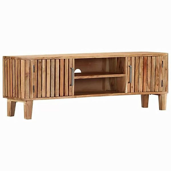 furnicato TV-Schrank 130 x 30 x 45 cm Akazie Massivholz (1-St) günstig online kaufen