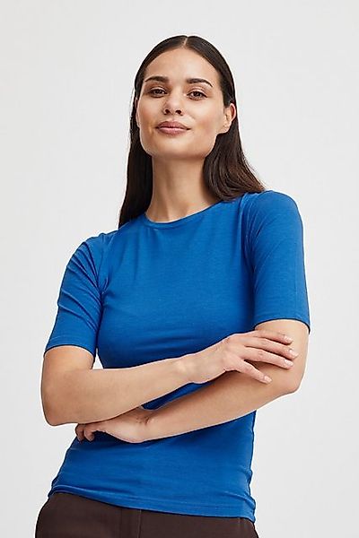 b.young T-Shirt Slim Fit Ellenbogen-Länge Rundhalsausschnitt BYPAMILA TSHIR günstig online kaufen