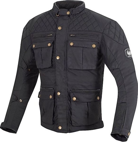 Merlin Motorradjacke Edale Motorrad Wachsjacke herausnehmbares Innenfutter, günstig online kaufen