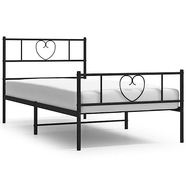 vidaXL Bett Bettgestell mit Kopf- und günstig online kaufen