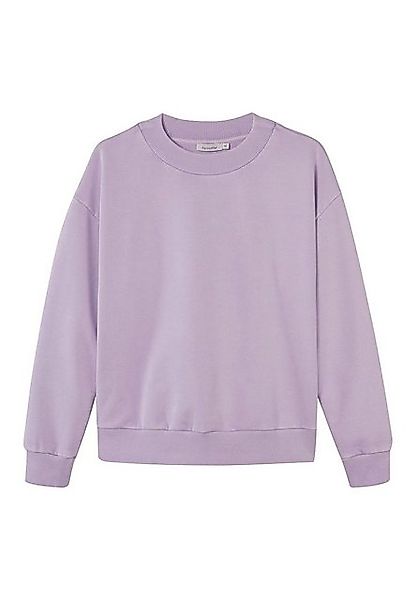 Hessnatur Sweatshirt mineralgefärbt aus reiner Bio-Baumwolle (1-tlg) günstig online kaufen