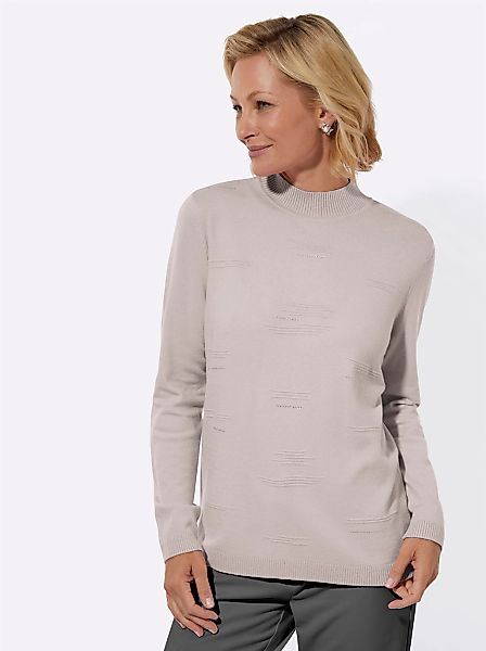 Stehkragenpullover "Stehkragen-Pullover" günstig online kaufen