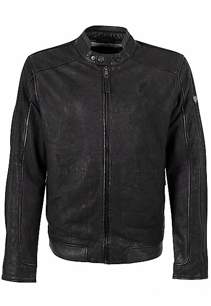 Mauritius Lederjacke "MMDeplu" mit Bikerkragen günstig online kaufen
