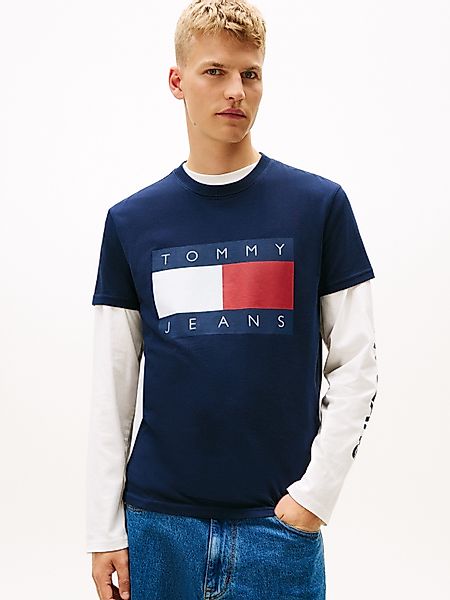 Tommy Jeans T-Shirt Rundhalsausschnitt, Regular Fit, günstig online kaufen