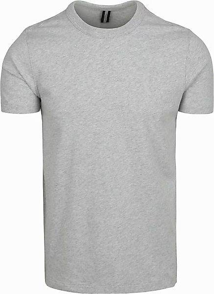 Profuomo T-Shirt Grau Melange - Größe M günstig online kaufen