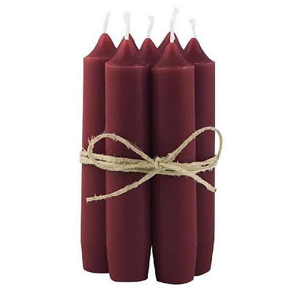 Ib Laursen Tafelkerze Ib Laursen kurze Stabkerze Rhododendron (1 Stück) günstig online kaufen