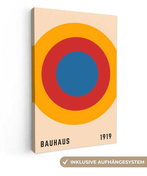 OneMillionCanvasses® Leinwandbild Bauhaus - Abstrakt - günstig online kaufen