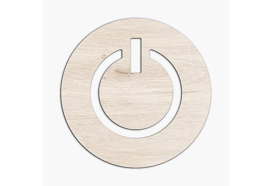 Namofactur LED Dekolicht Gamer Lampe Power ON Button Zocker Deko Licht, Com günstig online kaufen