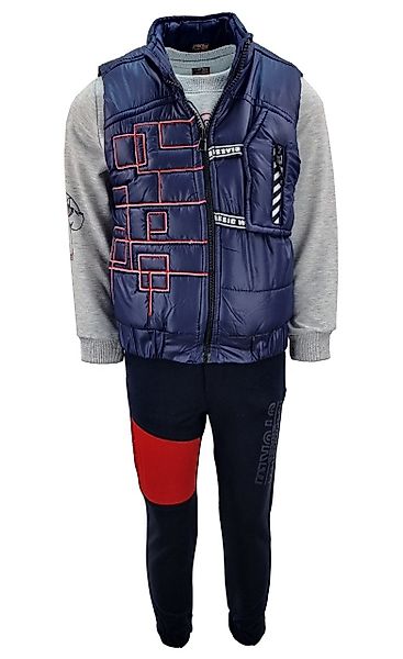 Fashion Boy Sweatanzug Sweatanzug mit Weste günstig online kaufen